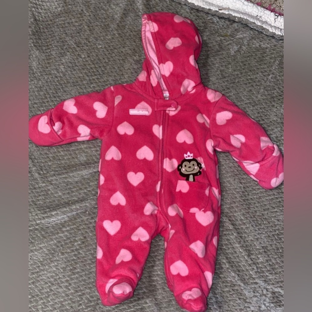 Baby Girl Snowsuit